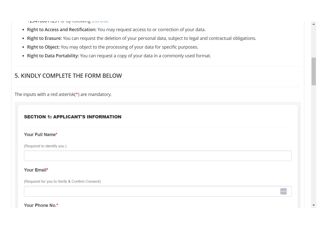 Eldoret City Marathon DataAWARE360 Form